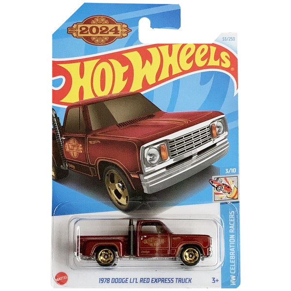 Hot Wheels - 1978 Dodge Li'l Red Express Truck - 2024