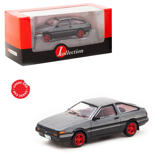Tarmac Works - Toyota Sprinter Trueno (AE86) - Red/Black - J-Collection Series *Chase*