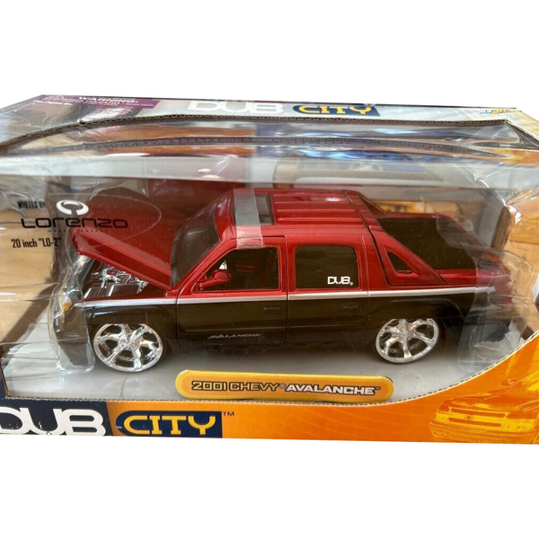 Jada Toys - 2001 Chevy Avalanche - 2001 Dub City Series *1/24 Scale*