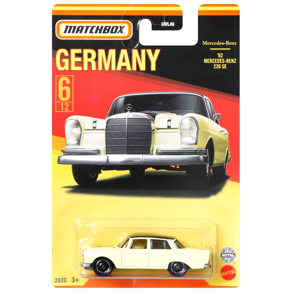 Matchbox - '62 Mercedes-Benz 220 SE - 2022 Germany Collection Serie