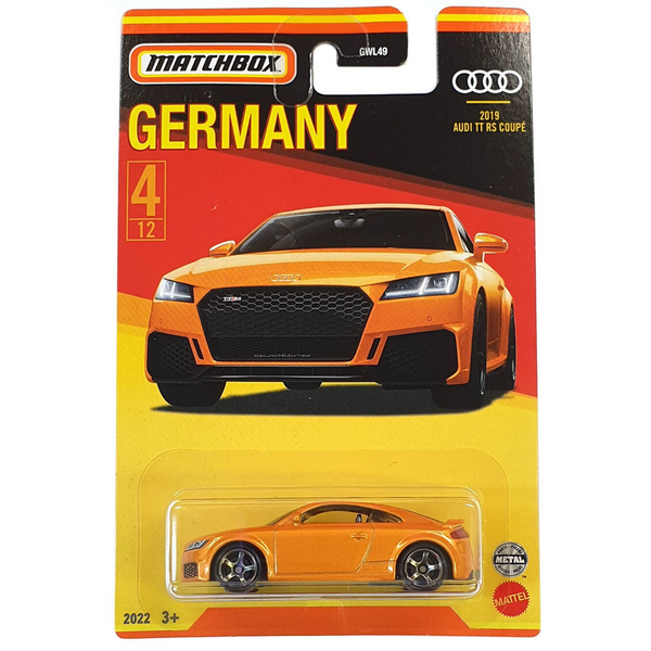 Matchbox - Audi TT RS Coupe - 2022 Germany Collection Serie