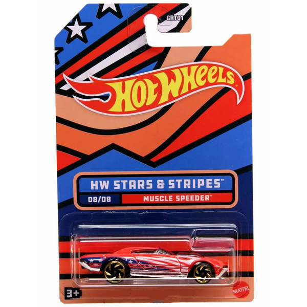 Hot Wheels - Muscle Speeder - 2022 Stars & Stripes Series