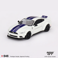 Mini GT - Ford Mustang GT LB-Works - White