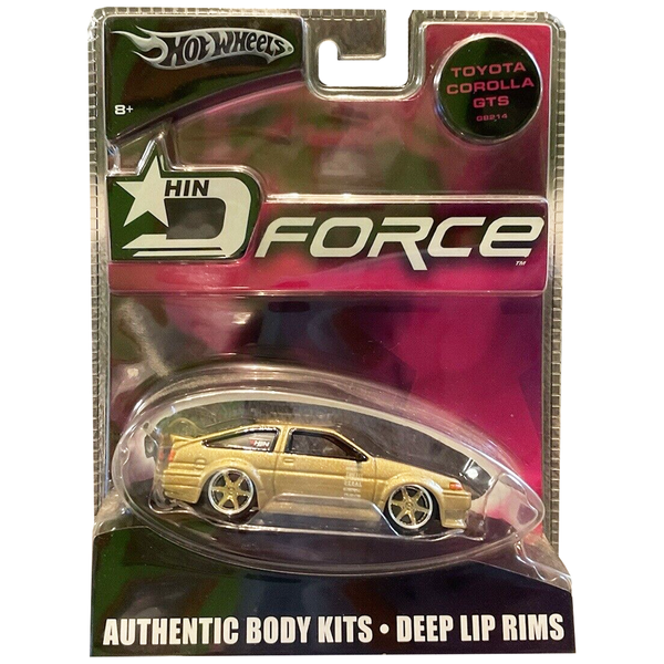 Hot Wheels - Toyota Corolla GTS - 2005 Hot Import Nights D Force Series *1/50 Scale*