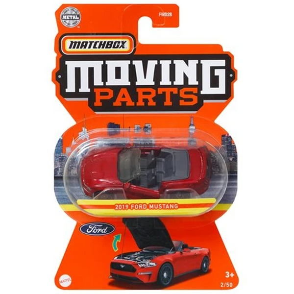 Matchbox - 2019 Ford Mustang - 2022 Moving Parts Series