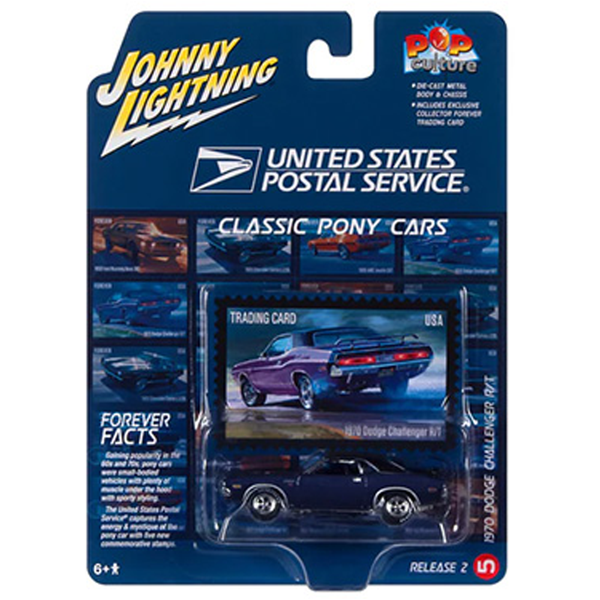 Johnny Lightning - 1970 Dodge Challenger R/T - 2023 Pop Culture Series