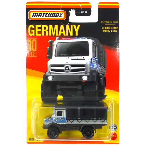 Matchbox - Mercedes-Benz Unimog U 5023 - 2022 Germany Collection Serie