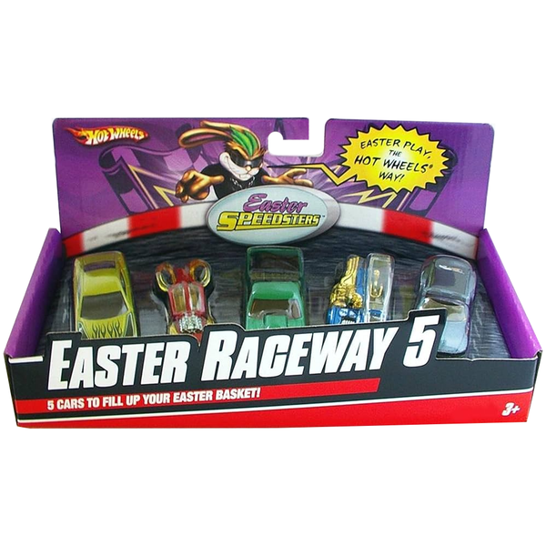 Hot Wheels - Easter Raceway 5-Car Set - 2009