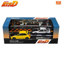 Modeler's - Initial D Set Vol.12 Honda Civic (EK9) & Toyota Trueno (AE86)