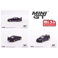 Mini GT - Nissan Skyline GT-R (R34) Tommykaira R-Z - Midnight Purple