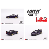 Mini GT - Nissan Skyline GT-R (R34) Tommykaira R-Z - Midnight Purple