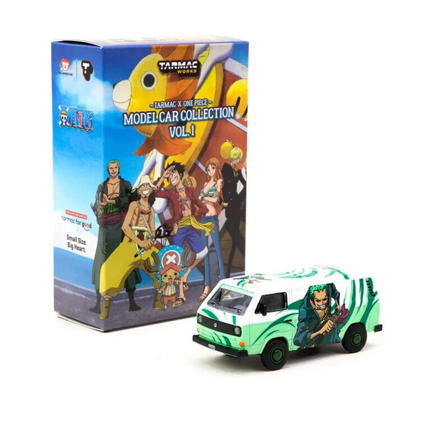 Tarmac Works - VW Type 3 (T3) Panel Van "Zoro" - Global64 / One Piece Series
