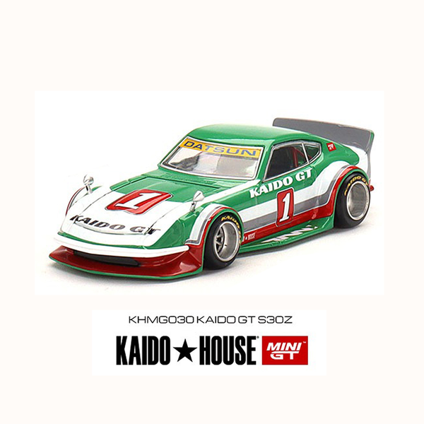 Kaido House x Mini GT - Nissan Fairlady Z Kaido GT S30Z *Sealed, Possibility of a Chase*