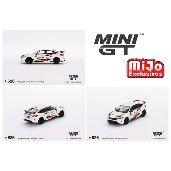 Mini GT - Honda Civic Type R 2023 - White *Pre-Order*