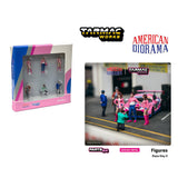 Tarmac Works x American Diorama - Race Day 2 Figures