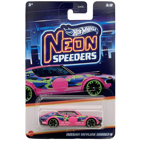Hot Wheels - Nissan Skyline 2000GT-R - 2024 Neon Speeders Series
