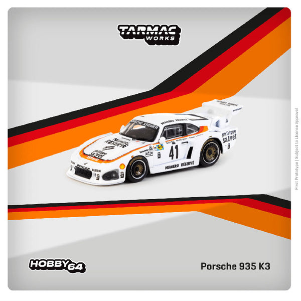 Tarmac Works - Porsche 935 K3 - Hobby64 Series *Pre-Order*