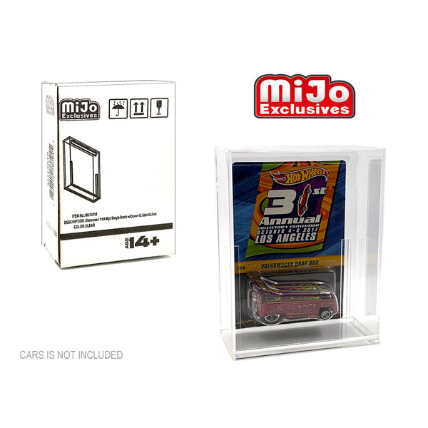 MJ Toys - Showcase 1:64 Basic Redline Collector Single Display Case