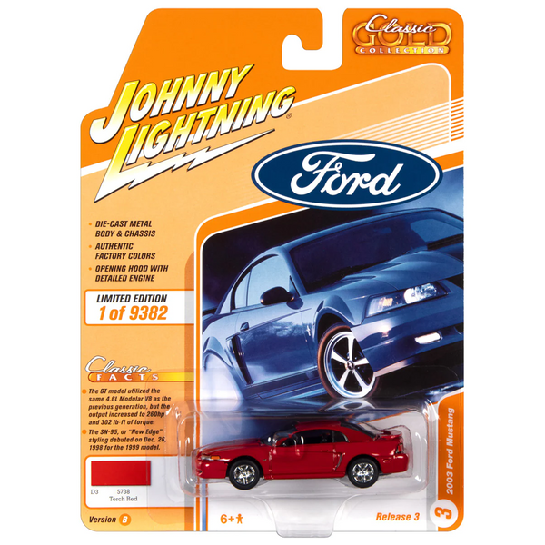 Johnny Lightning - 2003 Ford Mustang - 2021 Classic Gold Series