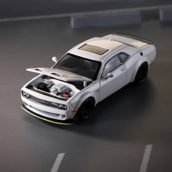 Stance Hunters - Dodge Challenger SRT Hellcat - White