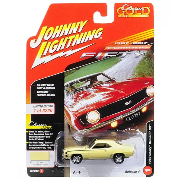 Johnny Lightning - 1969 Chevy Camaro SS - 2018 Classic Gold Series