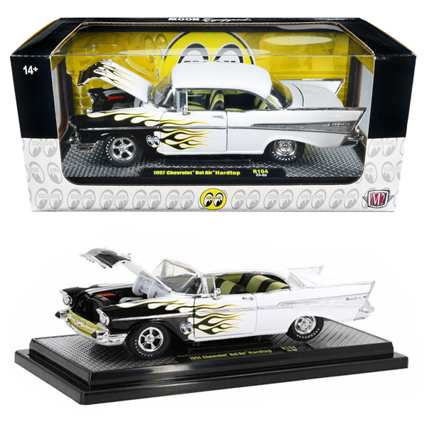 M2 Machines - 1957 Chevrolet Bel Air Hardtop - 2023 Mooneyes Series *1:24 Scale*