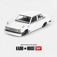Kaido House x Mini GT - Datsun 510 Street Nismo V2 - White *Sealed, Possibility of a Chase - Pre-Order*