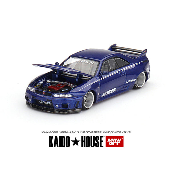 Kaido House x Mini GT - Nissan Skyline GT-R (R33) Kaido Works V2