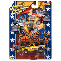 Johnny Lightning - 1981 Chevrolet Silverado "Snake and Mongoose" - 2023 Zingers Series Weekend of Wheels Exclusive