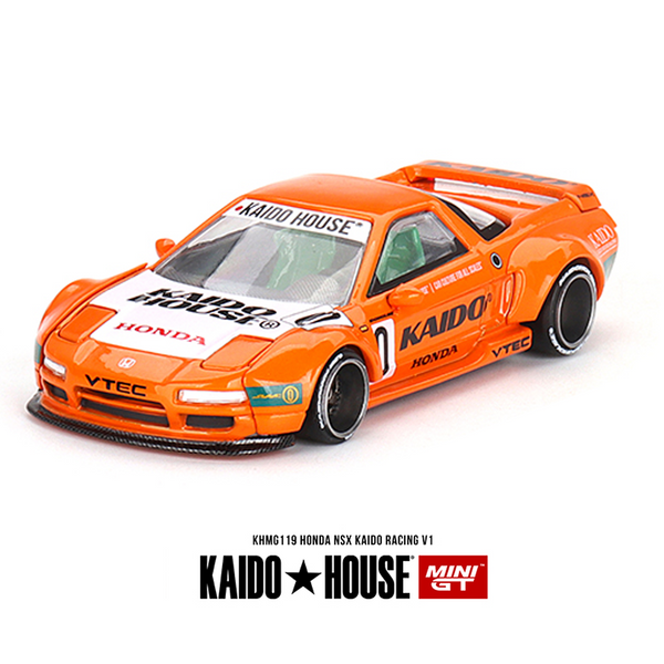 Mini GT - Honda NSX Kaido Racing V1 – Orange *Sealed, Possibility of a Chase - Pre-Order*