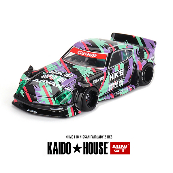 Kaido House x Mini GT - Nissan Fairlady Z "HKS" *Sealed, Possibility of a Chase - Pre-Order*