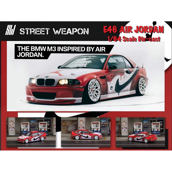 Street Weapons x Ghost Player - BMW M3 (E46) "Air Jordan" - High Rev Series