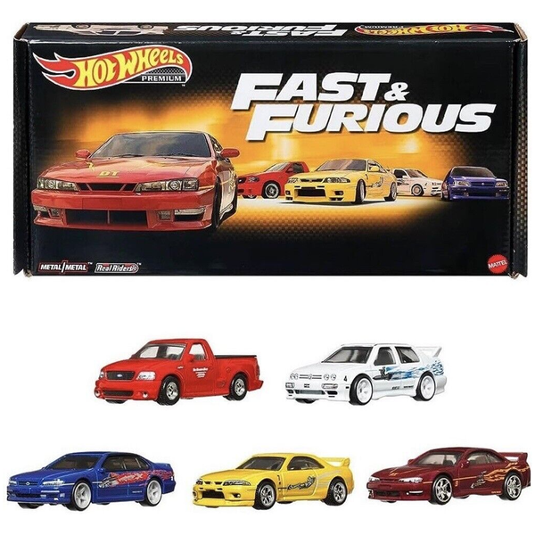 Hot Wheels - 2023 Fast & Furious Premium Bundle 5-Car Set
