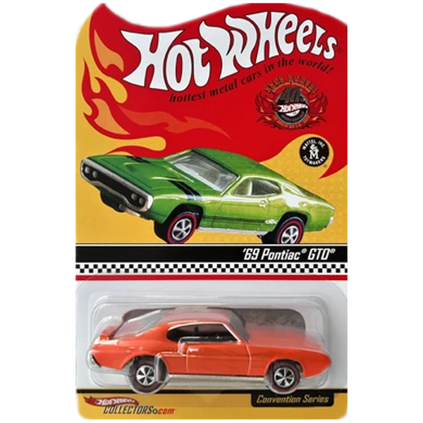 Hot Wheels - '69 Pontiac GTO - 2008 Convention Series *Red Line Club Exclusive*