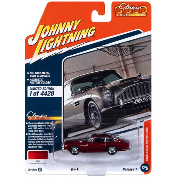 Johnny Lightning - 1966 Aston Martin DB5 - 2023 Classic Gold Collection Series