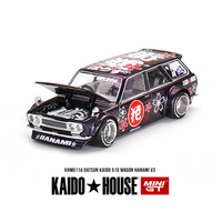 Kaido House x Mini GT - Datsun KAIDO 510 Wagon Hanami V3 – Magic Purple *Sealed, Possibility of a Chase - Pre-Order*