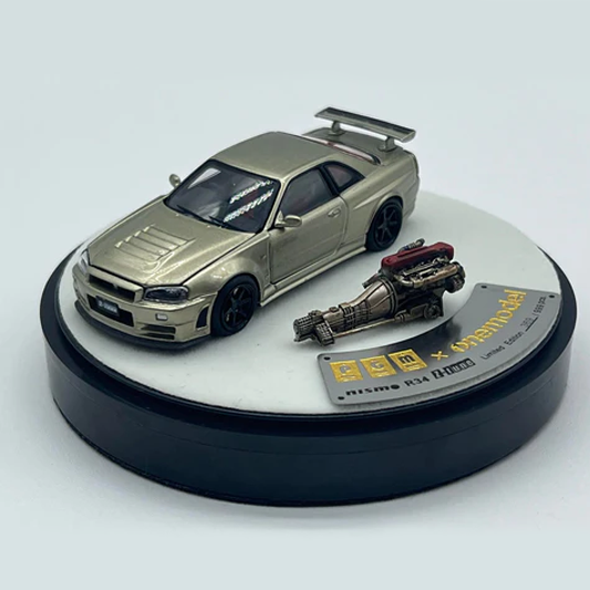 PGM X One Model - Nissan Skyline GT-R R34 Z-Tune "Millenium Jade" (Luxury Base) *Limited to 999 Pieces*