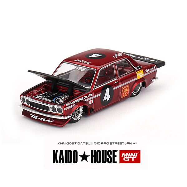 Kaido House x Mini GT - Datsun 510 Pro Street JPN V1