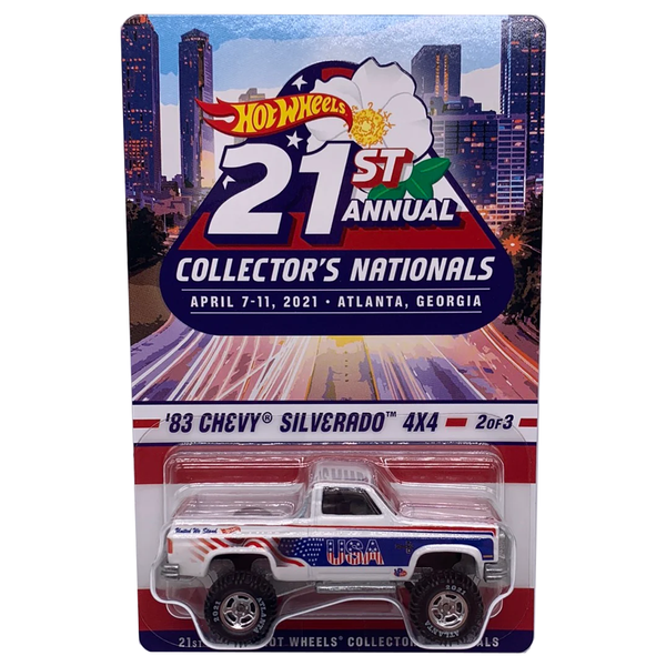 Hot Wheels - '83 Chevy Silverado 4X4 - 2021 *21th Annual Collectors  Nationals Exclusive*