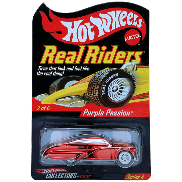 Hot Wheels - Purple Passion - 2005 Real Riders Series *Red Line Club Exclusive*