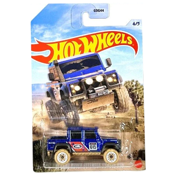 Hot Wheels - '15 Land Rover Defender Double Cab - 2023 Mud Runner Series