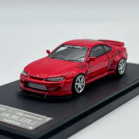 Street Warrior X Ghost Player- Nissan Silvia S15 "Rocket Bunny" - Red