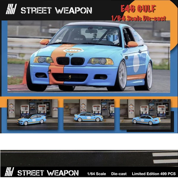 Street Weapons x Ghost Player - BMW M3 (E46) "Gulf" - High Rev Series