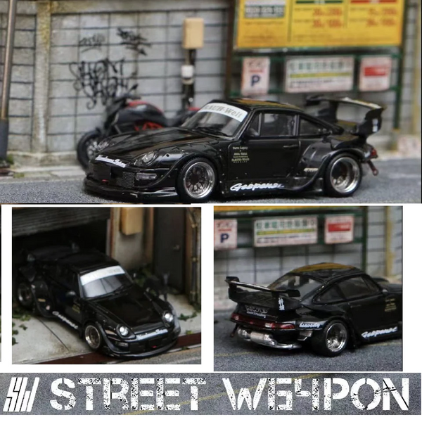 Street Weapon - Porsche 911 (993) RWB - Black