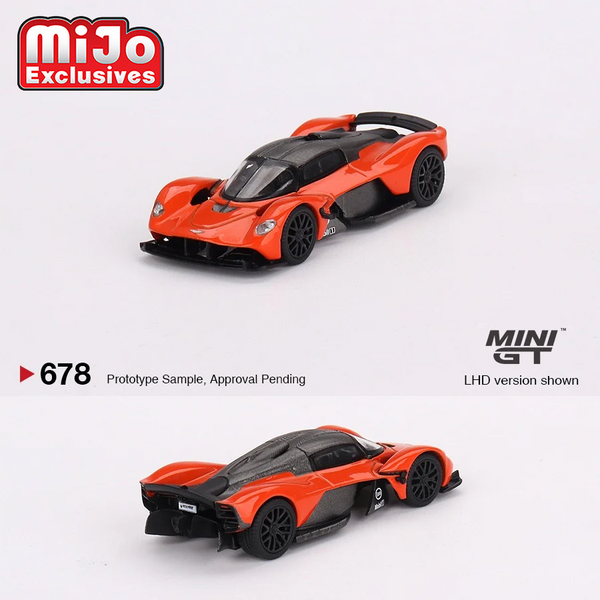 Mini GT - Aston Martin Valkyrie – Maximum Orange *Pre-Order*