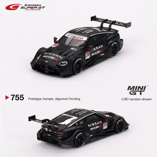 Mini GT - Nissan Z GT500 #230 2021 Nismo Presentation - Super GT Series *Pre-Order*