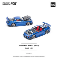 Pop Race - Mazda RX-7 (FD3S) Re-Amemiya Widebody - Metallic Blue *Pre-Order*
