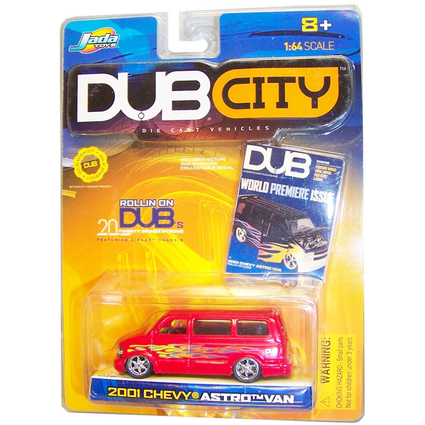 Jada Toys - 2001 Chevy Astro Van - 2001 DUB City Series