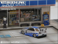 Street Weapon x Ghost Player - LBWK Nissan Skyline ER34 LB-Super Silhouette - Fast & Furious