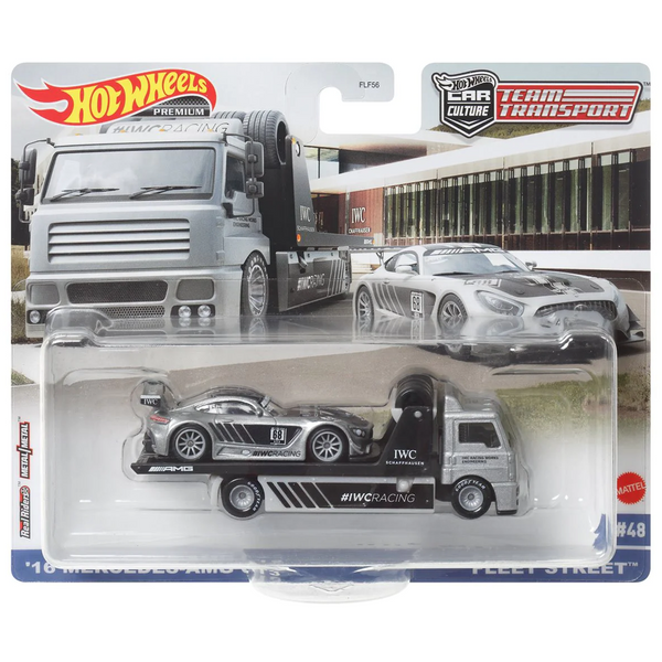 Hot Wheels - '16 Mercedes-AMG GT3 & Fleet Street - 2022 Team Transport Series